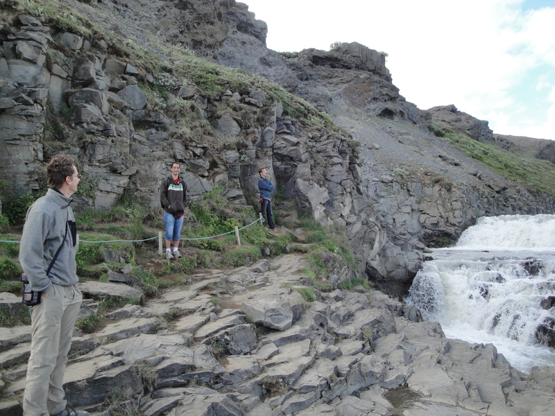 excursion1 making sure the water falls